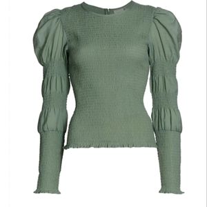🌙NWT Gestuz MazziGZ Puff Sleeve Blouse